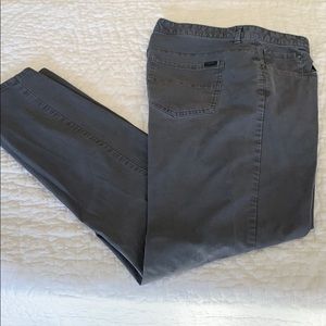 Calvin Klein Charcoal Gray Slim Fit Jeans